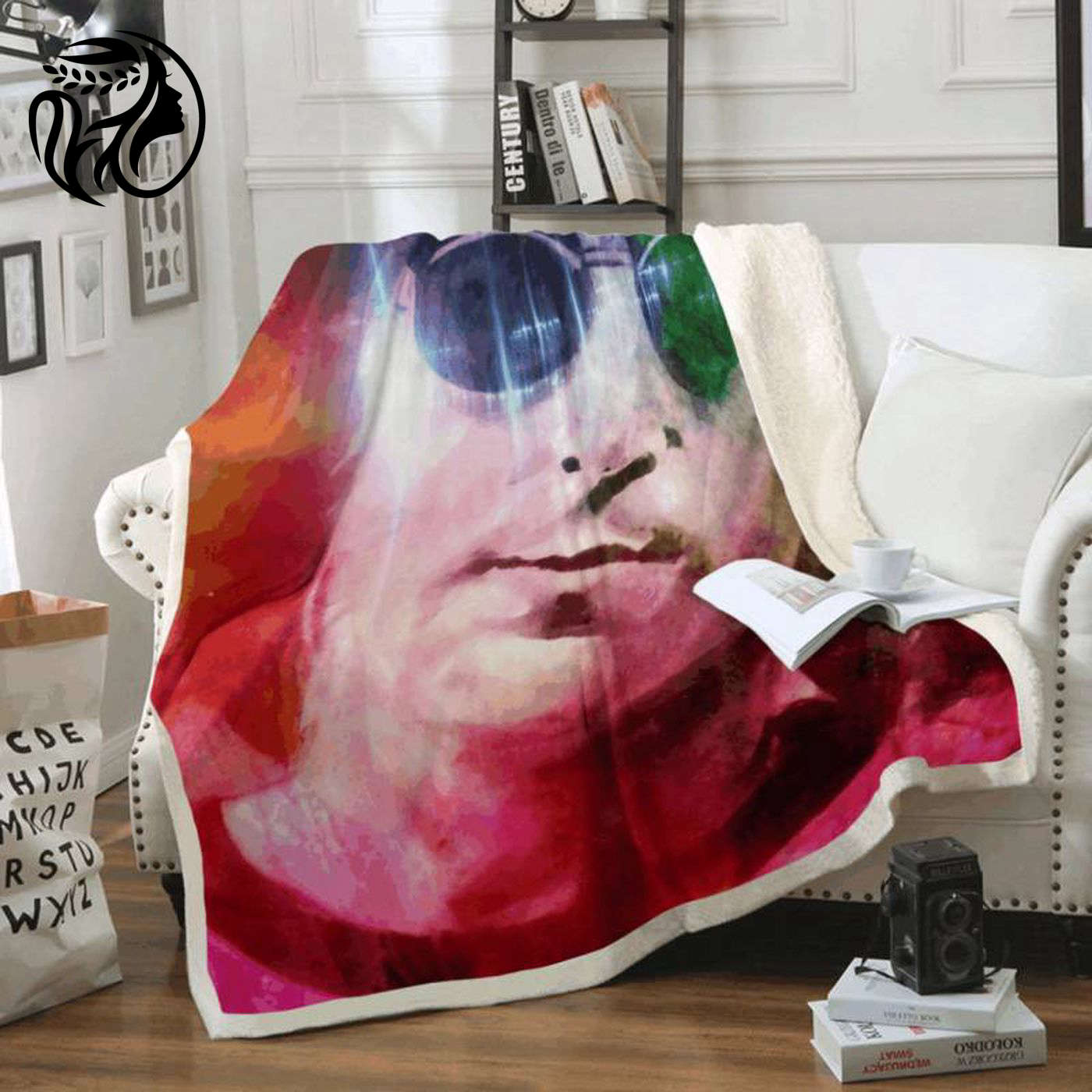 John Lennon Beatles Rock Band Legend Fleece Blanket – 1960 Fan s Must-Have