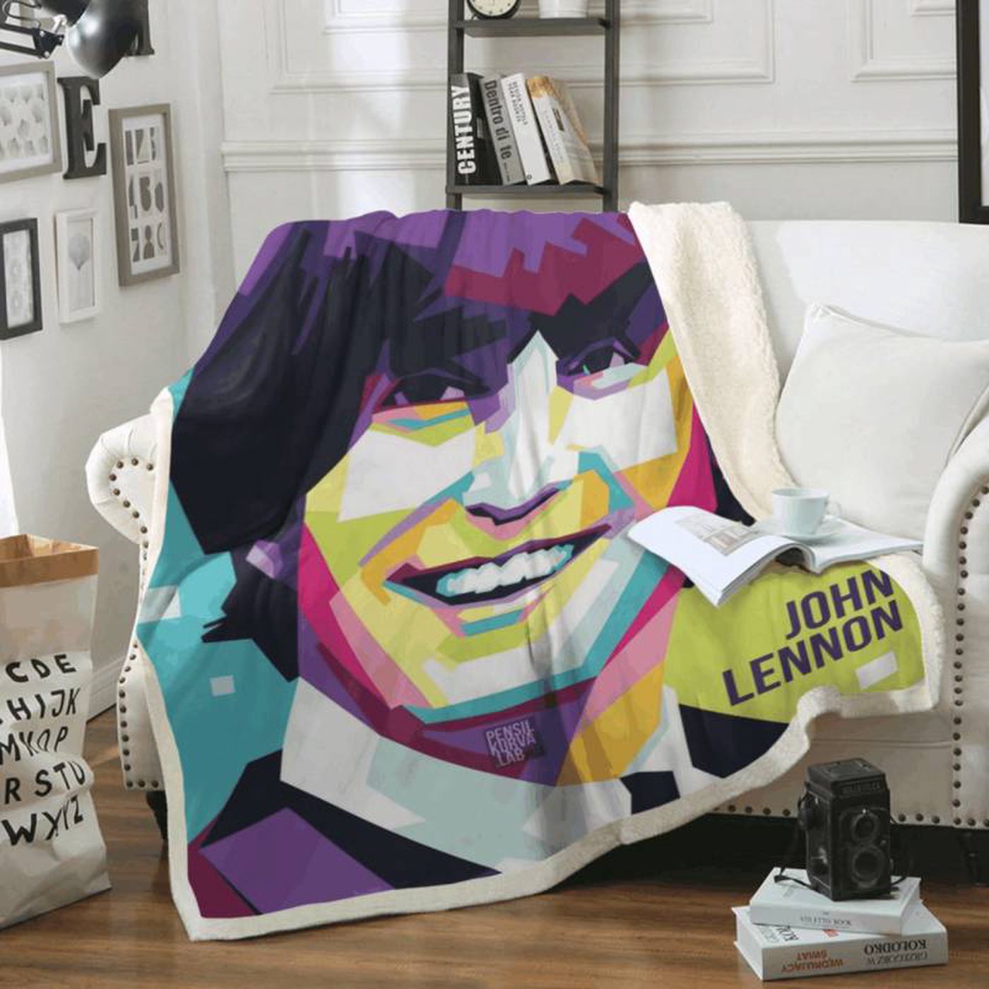 Legendary John Lennon Beatles Rock Band Art Fleece Blanket – Must-Have for Fans! Legendary John Lennon Beatles Rock Band Art Fleece Blanket – Must-Have for Fans!