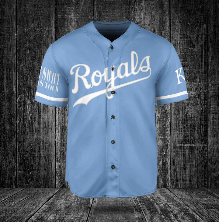 Kansas City Royals Taylor Swift Fan Baseball Jersey – Gift for Men Women Kansas City Royals Taylor Swift Fan Baseball Jersey – Gift for Men Women