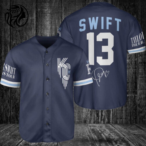 Kansas City Royals Taylor Swift Fan Baseball Jersey  - Gift for Men Women
