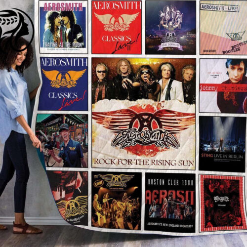 Lalasea Aerosmith 02 3D Customized Quilt Blanket – Unique & Cozy Home Decor!