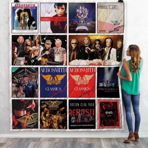 Lalasea Aerosmith 03 3D Custom Quilt Blanket – Personalized ESR157 Design for Ultimate Comfort