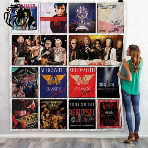 Lalasea Aerosmith 03 3D Custom Quilt Blanket – Personalized ESR157 Design for Ultimate Comfort