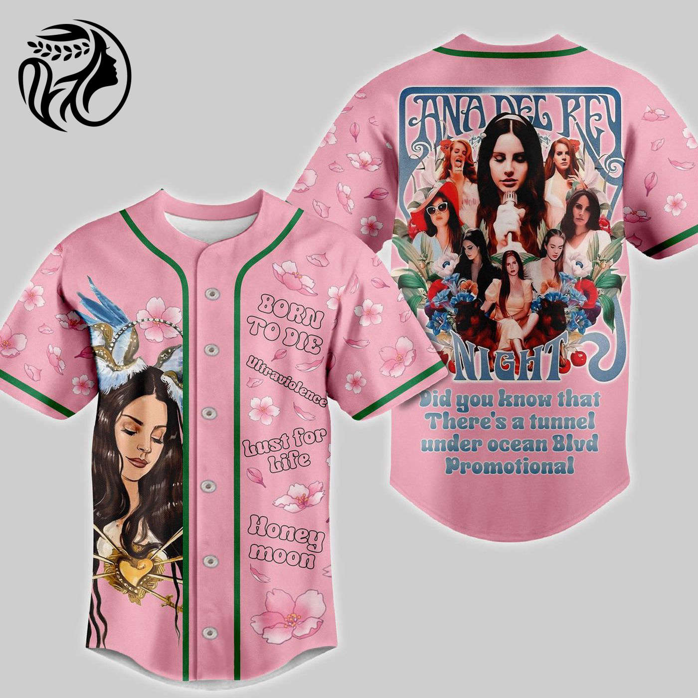 Lana Del Rey Baseball Jersey For Men Women And Kids Gift
