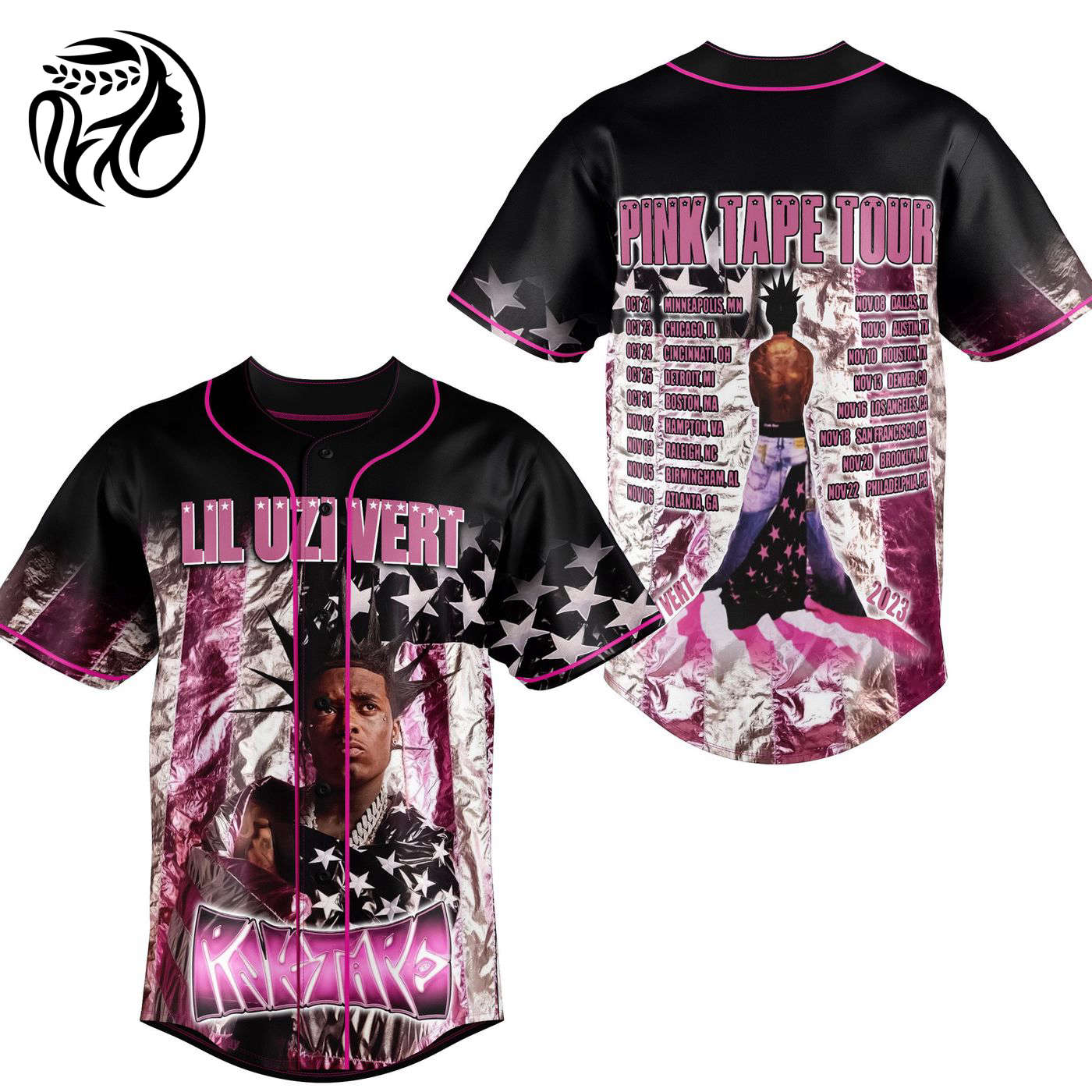 Lil Uzi Vert Baseball Jersey For Men Women And Kids Gift