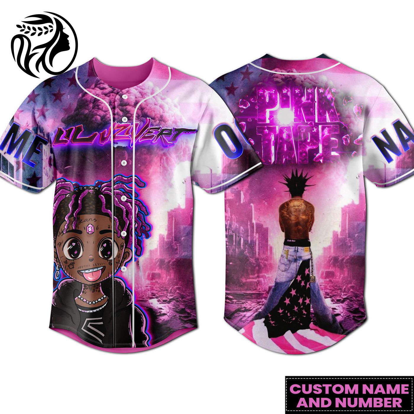 Lil Uzi Vert Baseball Jersey For Men Women And Kids Gift