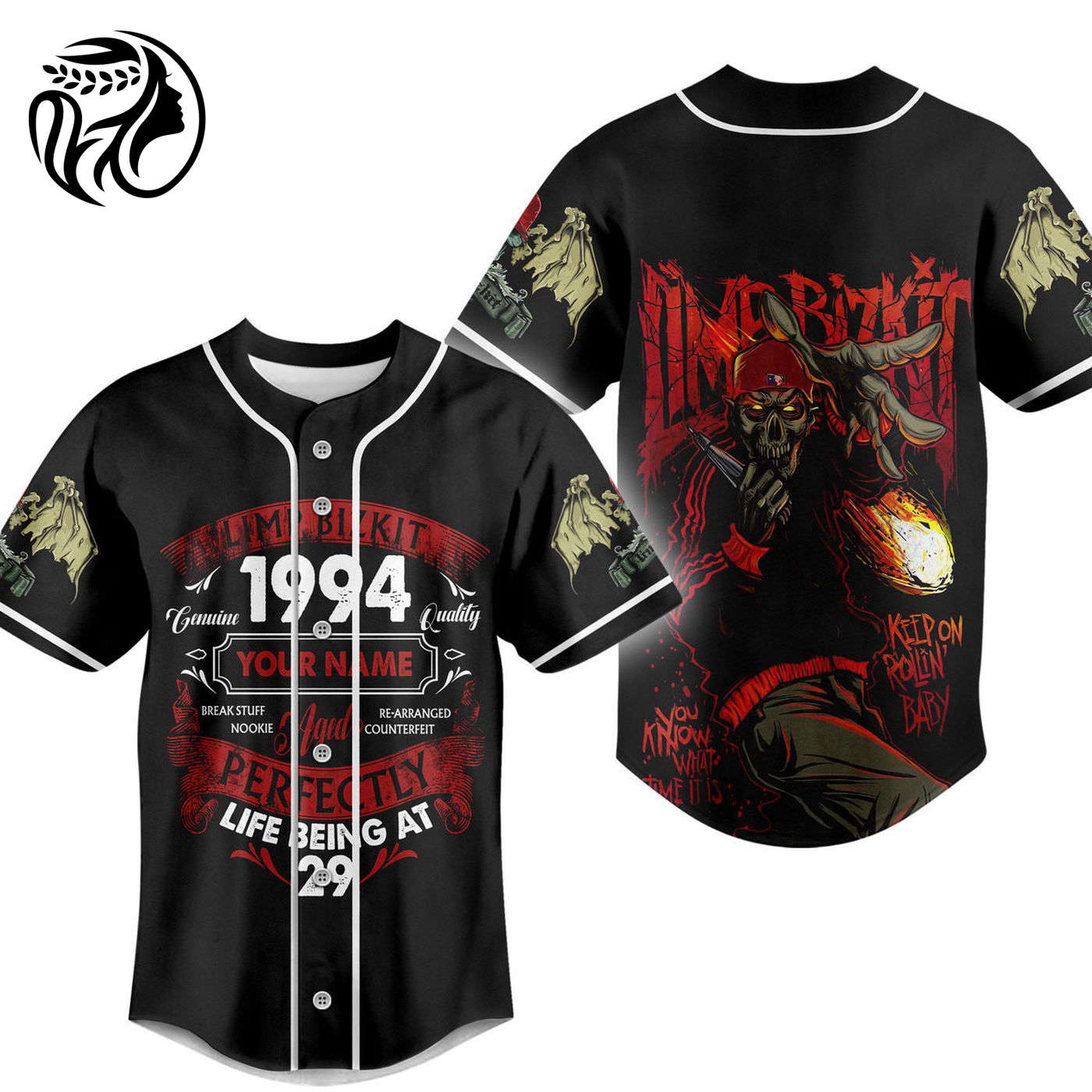 Limp Bizkit Baseball Jersey For Men Women And Kids Gift