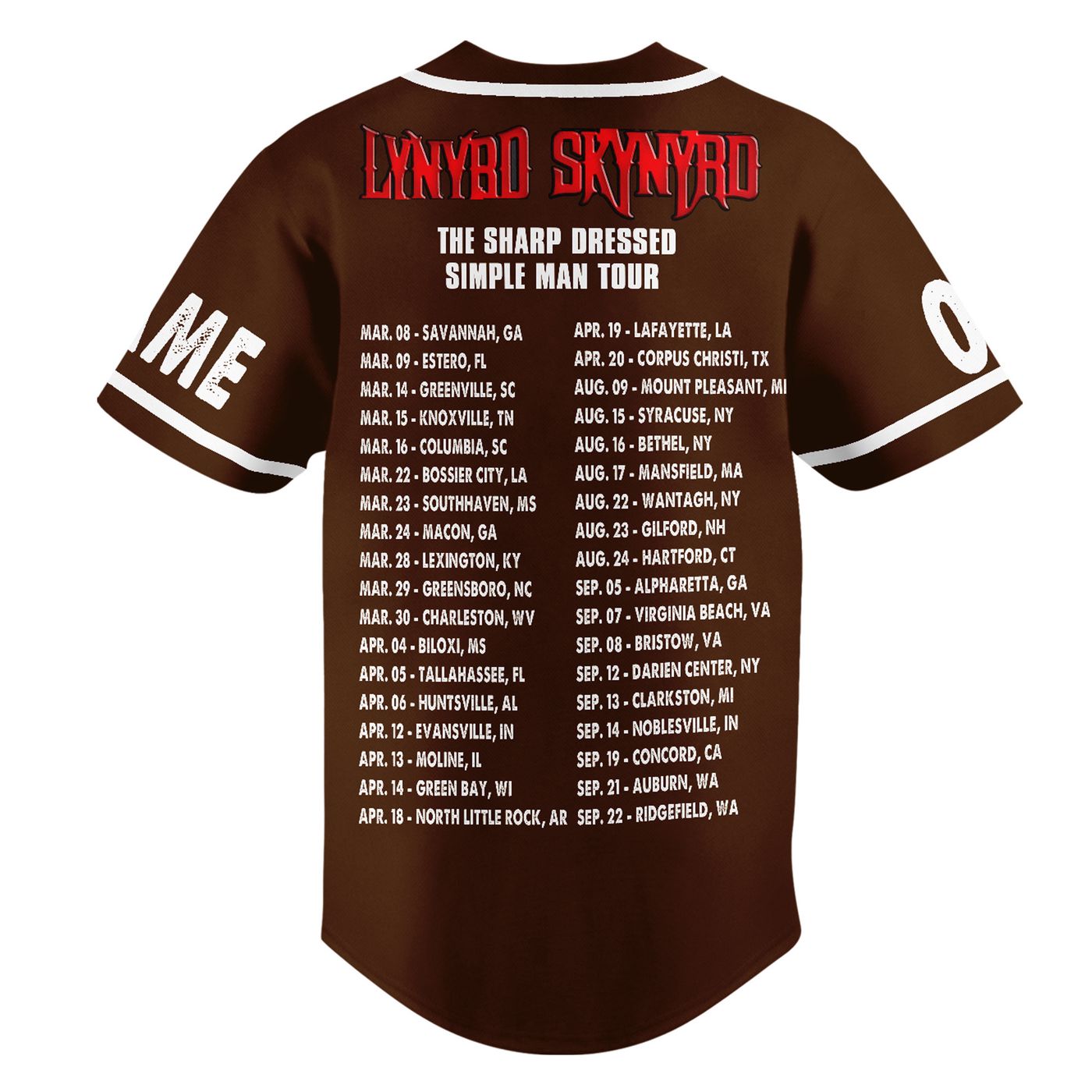 Lynyrd Skynyrd Baseball Jersey For Men Women And Kids Gift Lynyrd Skynyrd Baseball Jersey For Men Women And Kids Gift