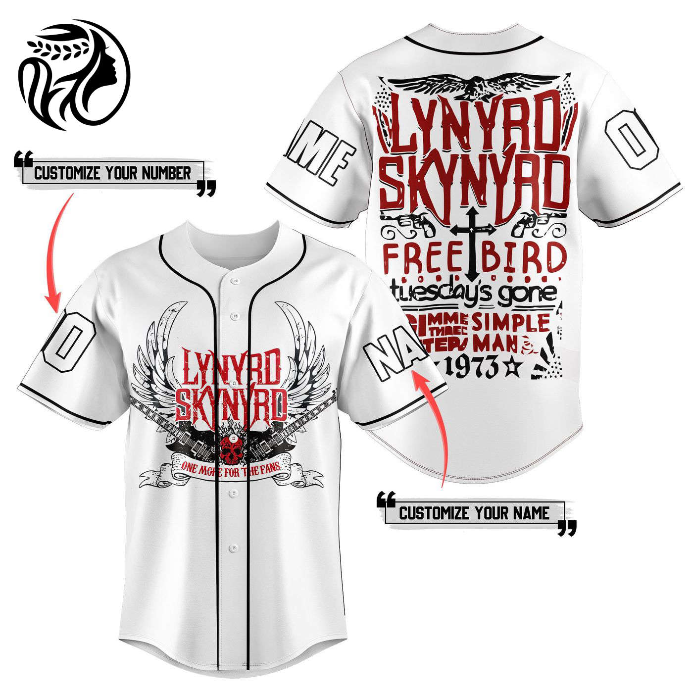 Lynyrd Skynyrd Baseball Jersey For Men Women And Kids Gift