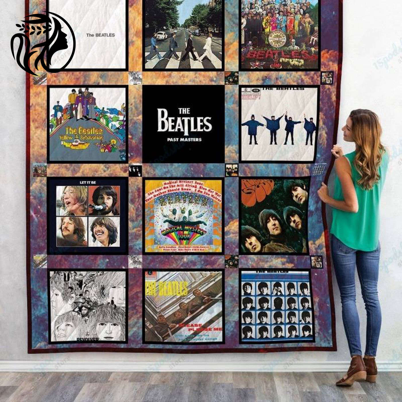 The Beatles Band Albums Quilt Blanket – Cozy and Stylish Memento for Fans