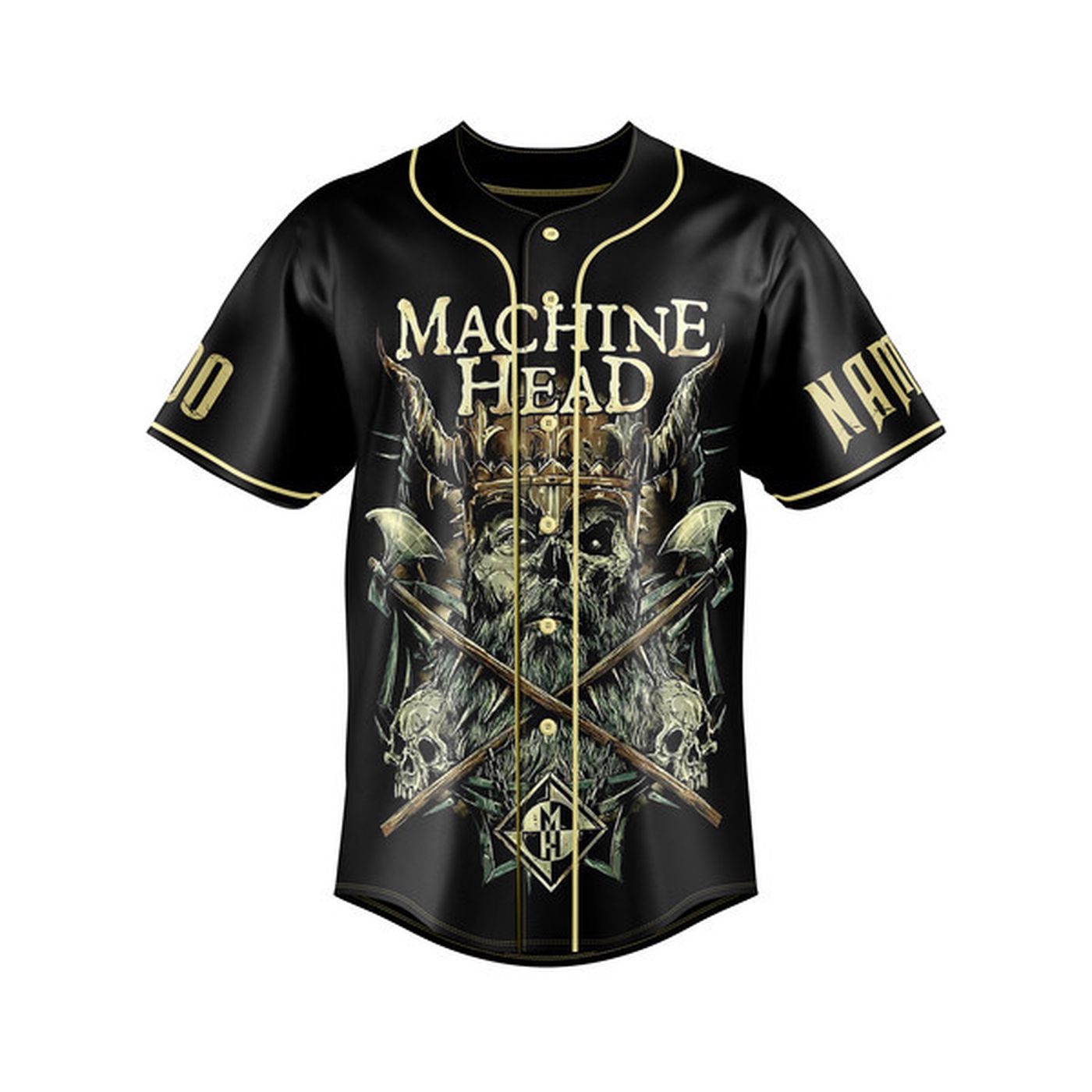 Machine Head Baseball Jersey For Men Women And Kids Gift Machine Head Baseball Jersey For Men Women And Kids Gift