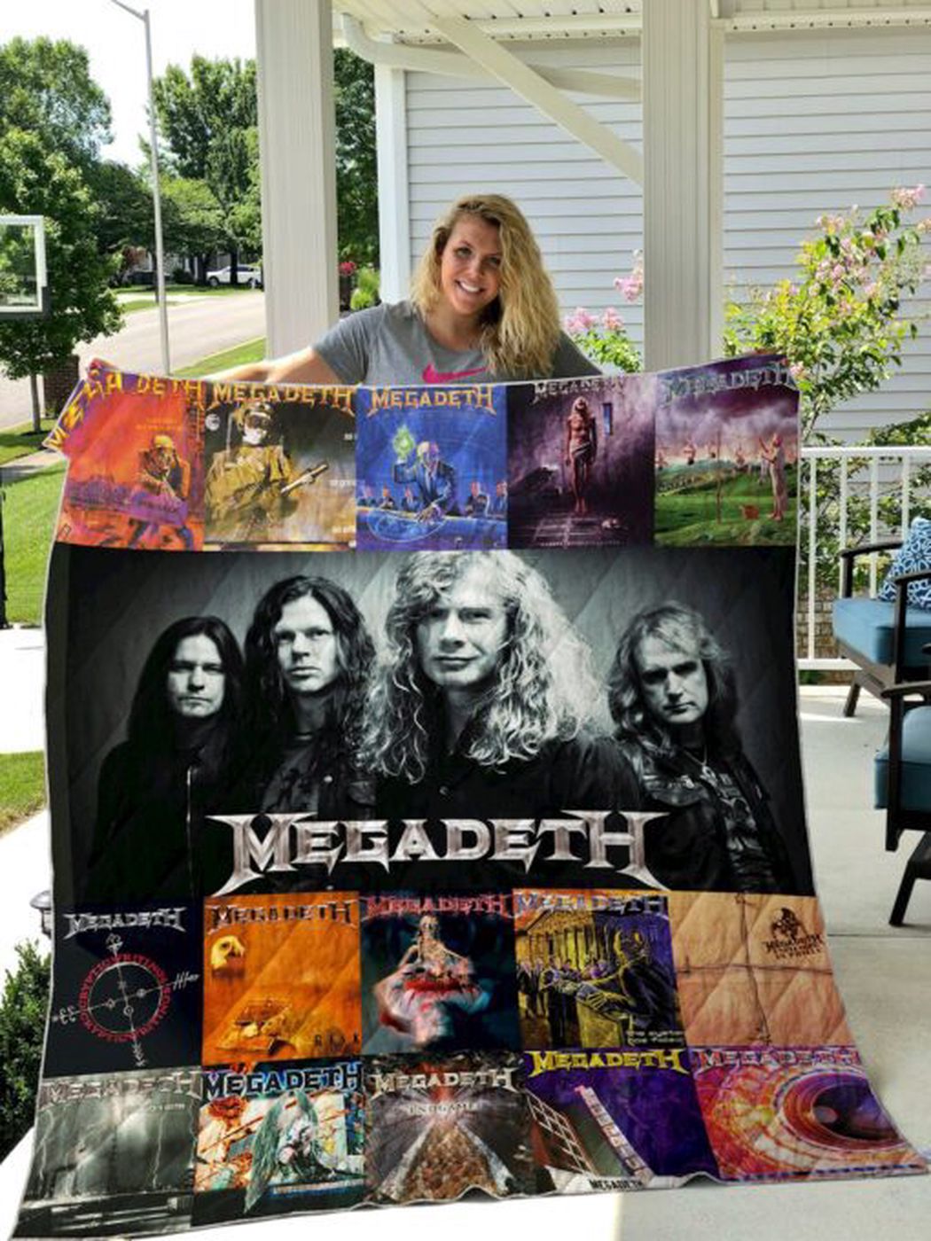 Ultimate Megadeth 2 Quilt Blanket: Perfect Home Decor Gift for Fans Ultimate Megadeth 2 Quilt Blanket: Perfect Home Decor Gift for Fans