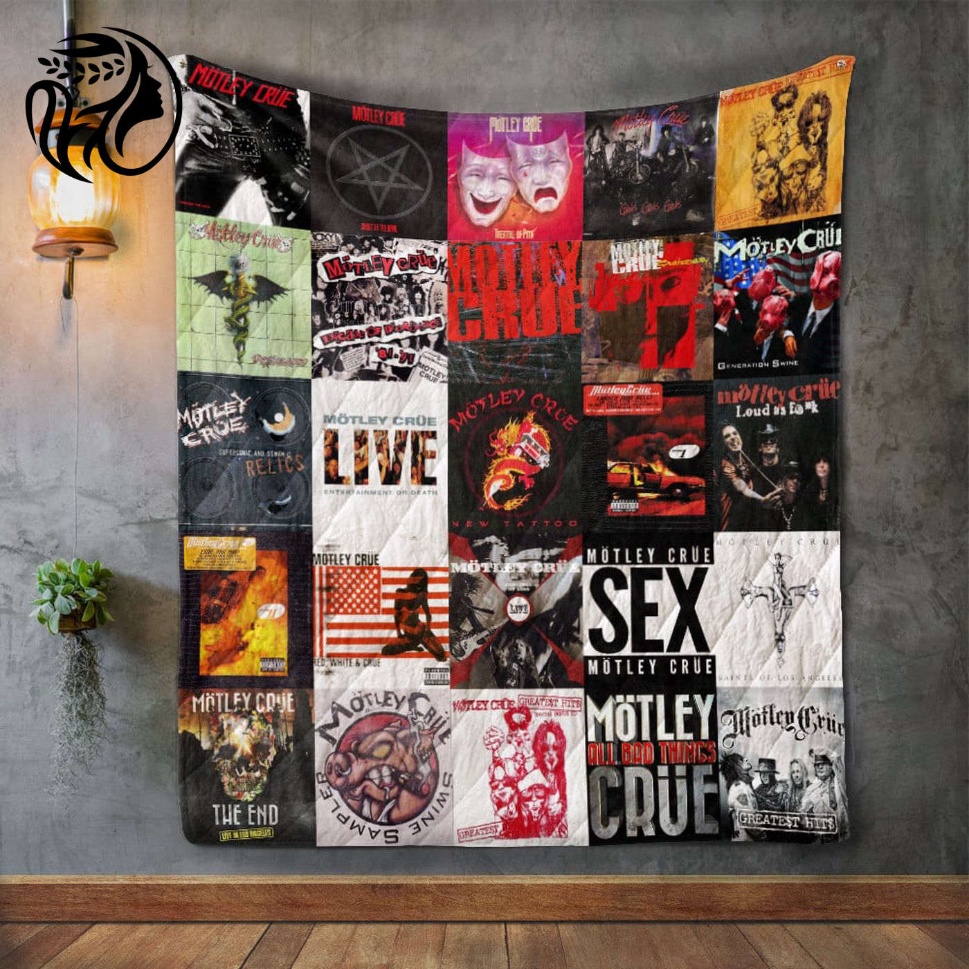 Rock in Style with Motley Crue Blanket Quilt CH – Cozy Stylish and Iconic!