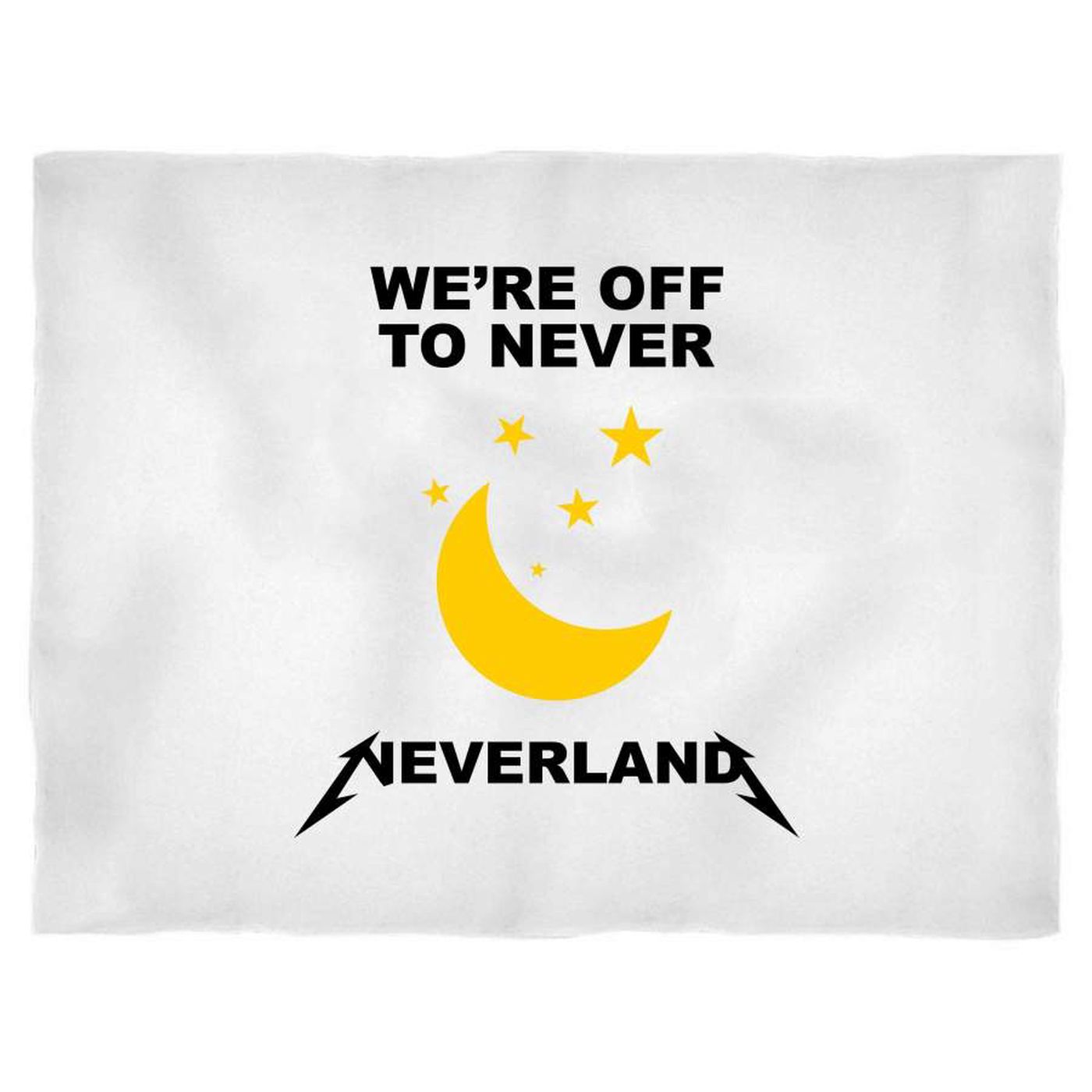 Neverland Metallica Cute Gift: Rock N Roll Nirvana Blanket – Perfect for Metal Fans!