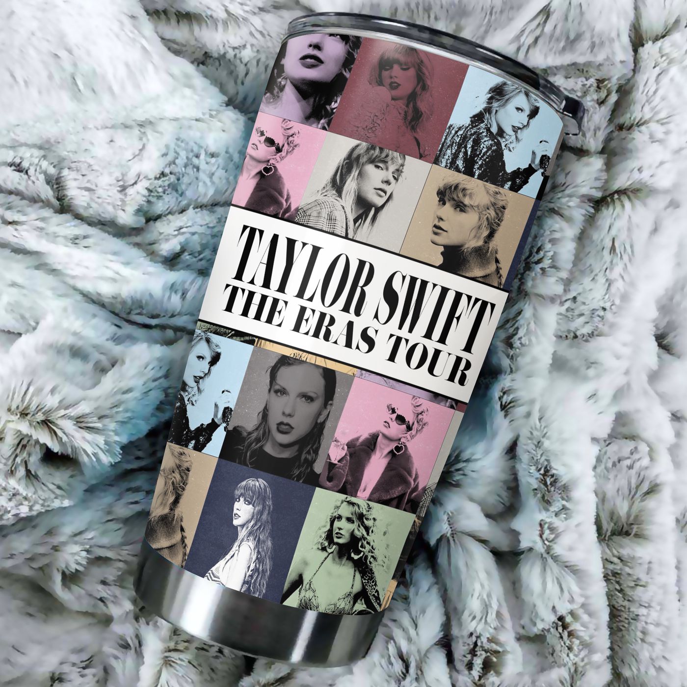 Taylor Swift The Eras Tour Stainless Steel Tumbler – Perfect for Fans
