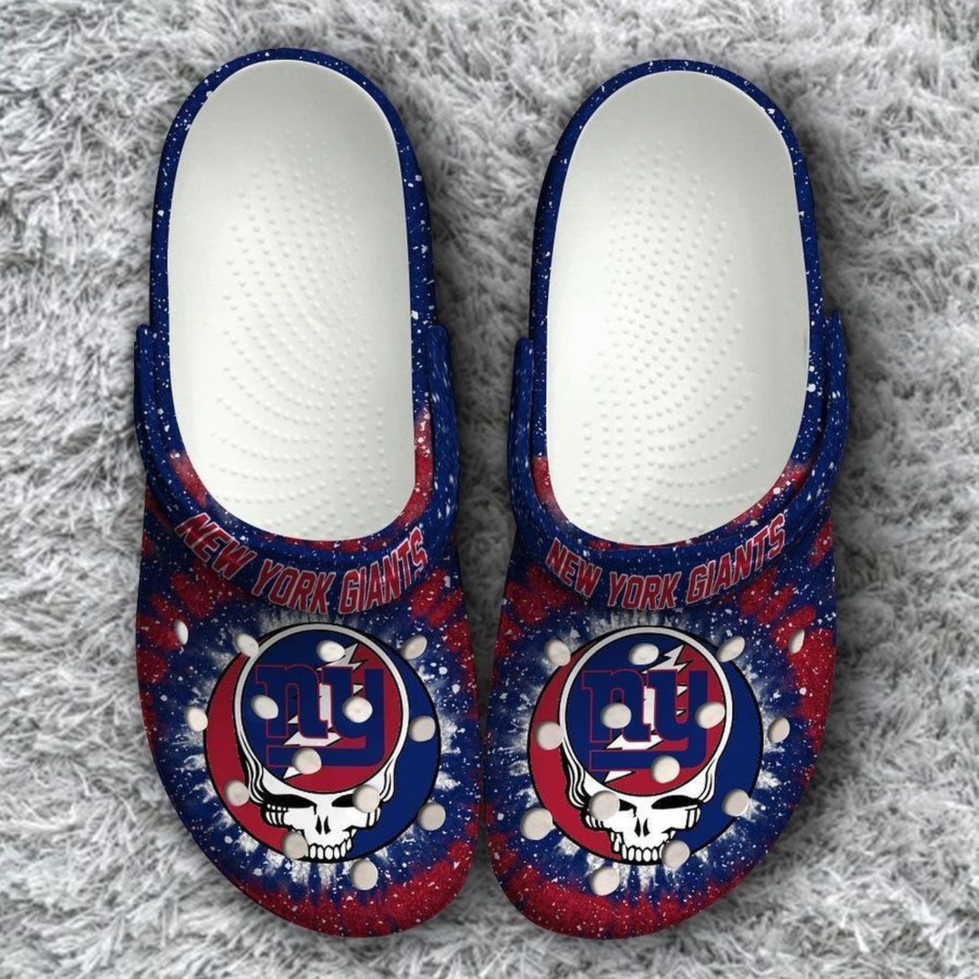 New York Giants Grateful Dead Classic Unisex Classic Clogs For Fans Unisex Gifts 2024