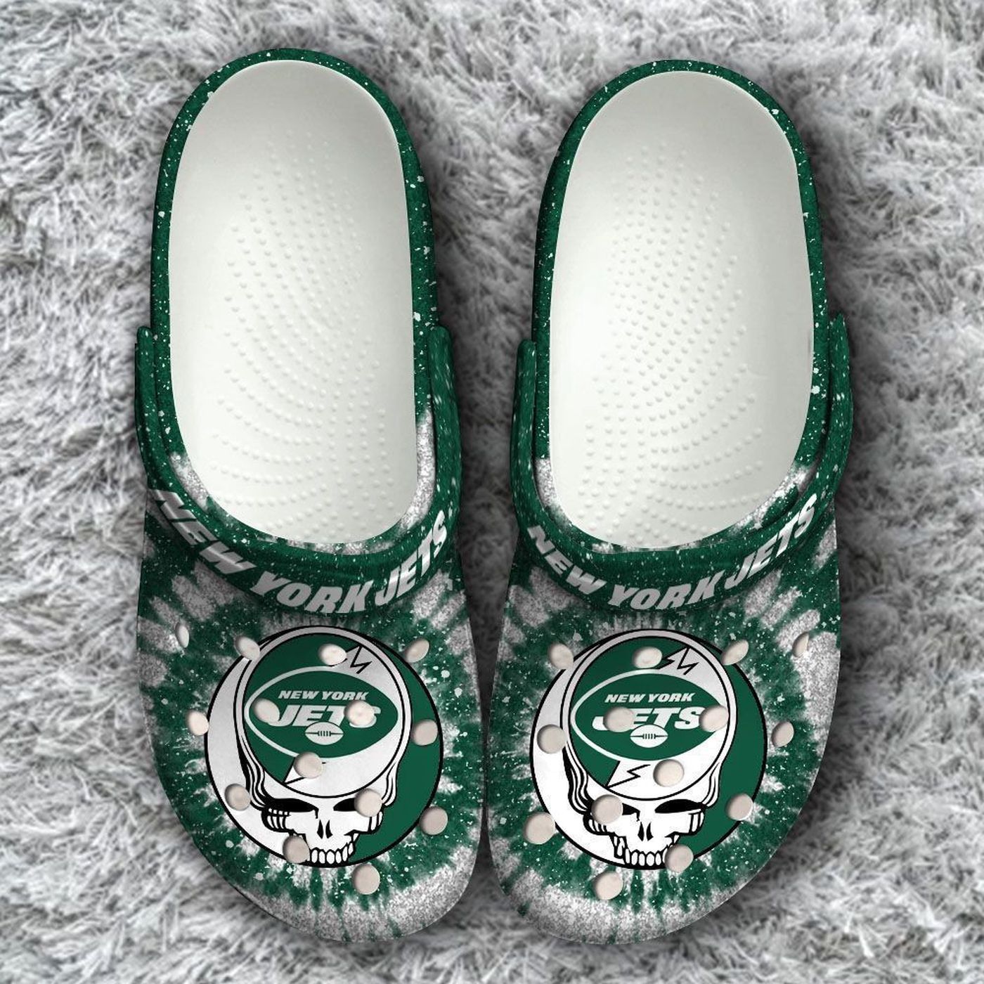 New York Jets Grateful Dead Classic Unisex Classic Clogs For Fans Unisex Gifts 2024