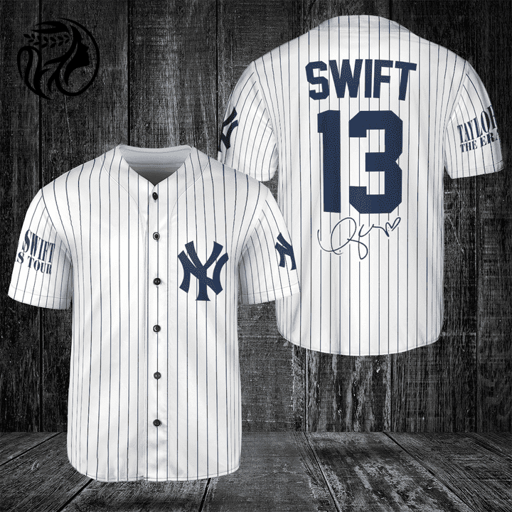 New York Yankees Taylor Swift Fan Baseball Jersey  - Gift for Men Women