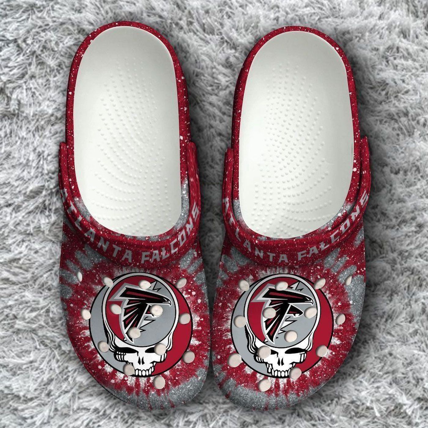 Nfl Atlanta Falcons Grateful Dead Classic Gift For Fan Crocs Crocband
