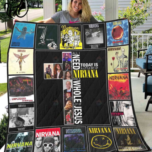Nirvana Quilt Blanket: Perfect Christmas Gift for All Occasions – Cozy Holiday Present!