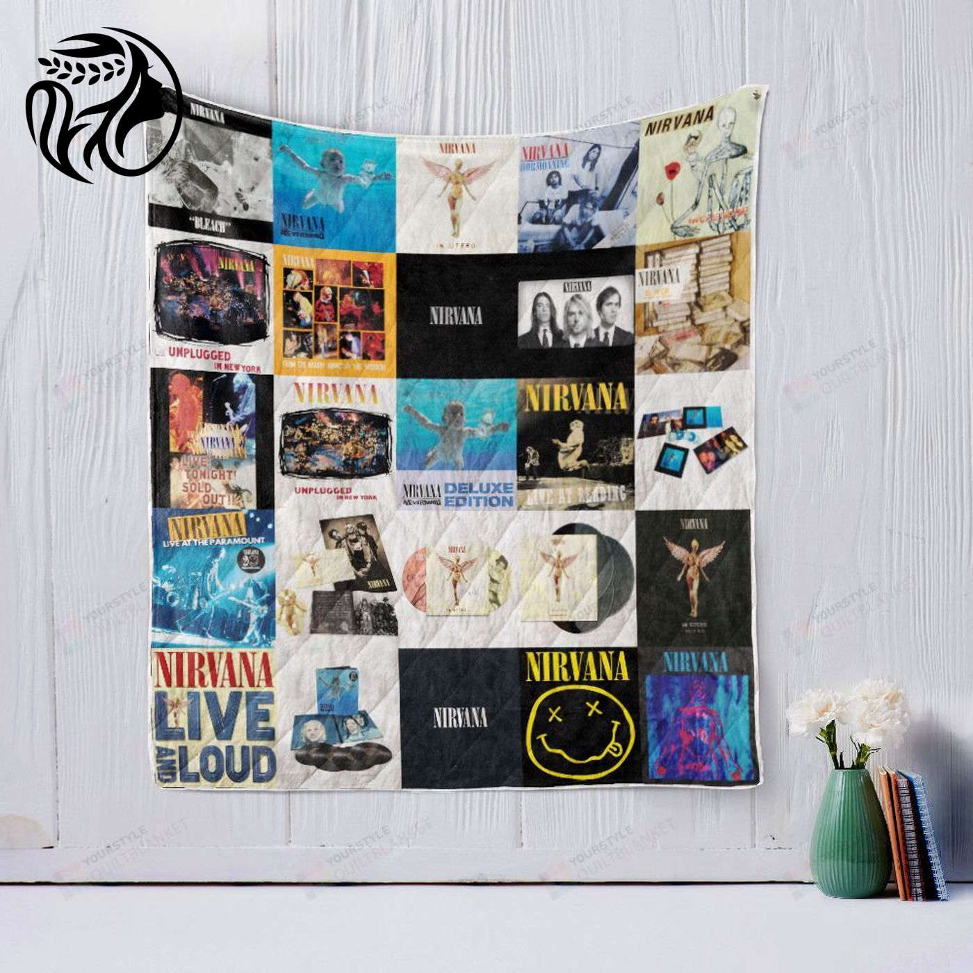Nirvana Style 2 Quilt Blanket – Perfect Holiday Gift for Christmas & Thanksgiving Cozy & Versatile for All Occasions