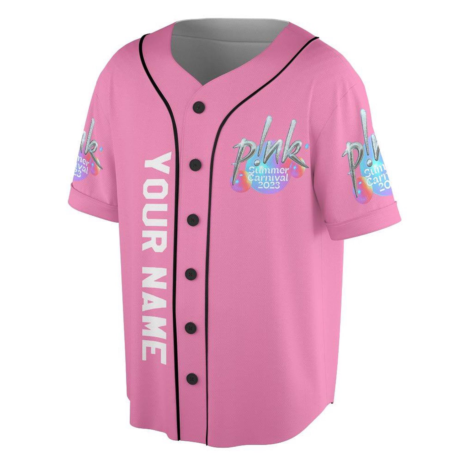 P!NK Summer Carnival Tour 2023 Baseball Jersey - Trustfall Album Concert Merch for Music Fans