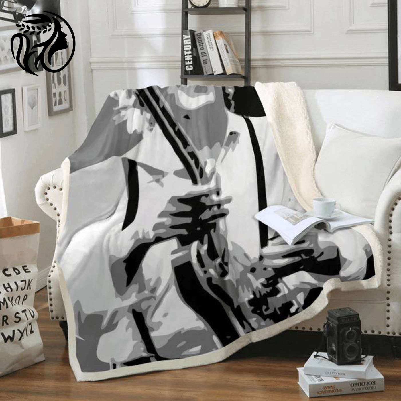 Legendary Beatle Paul McCartney: English Rock Band Art Fleece Blanket