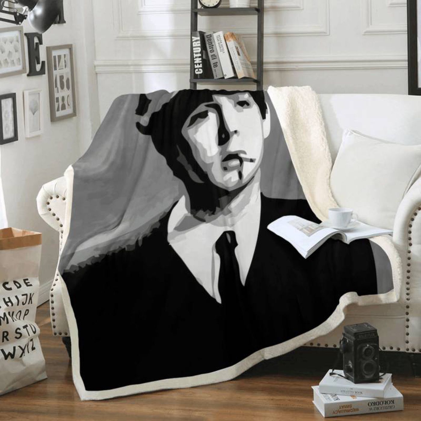 Paul McCartney Beatles Art Fleece Blanket: Must-Have for English Rock Band Fans
