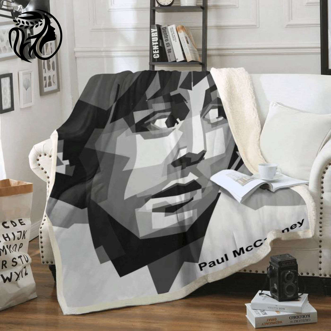 Beatles Music Fleece Blanket: Paul McCartney s English Rock Band Memorabilia