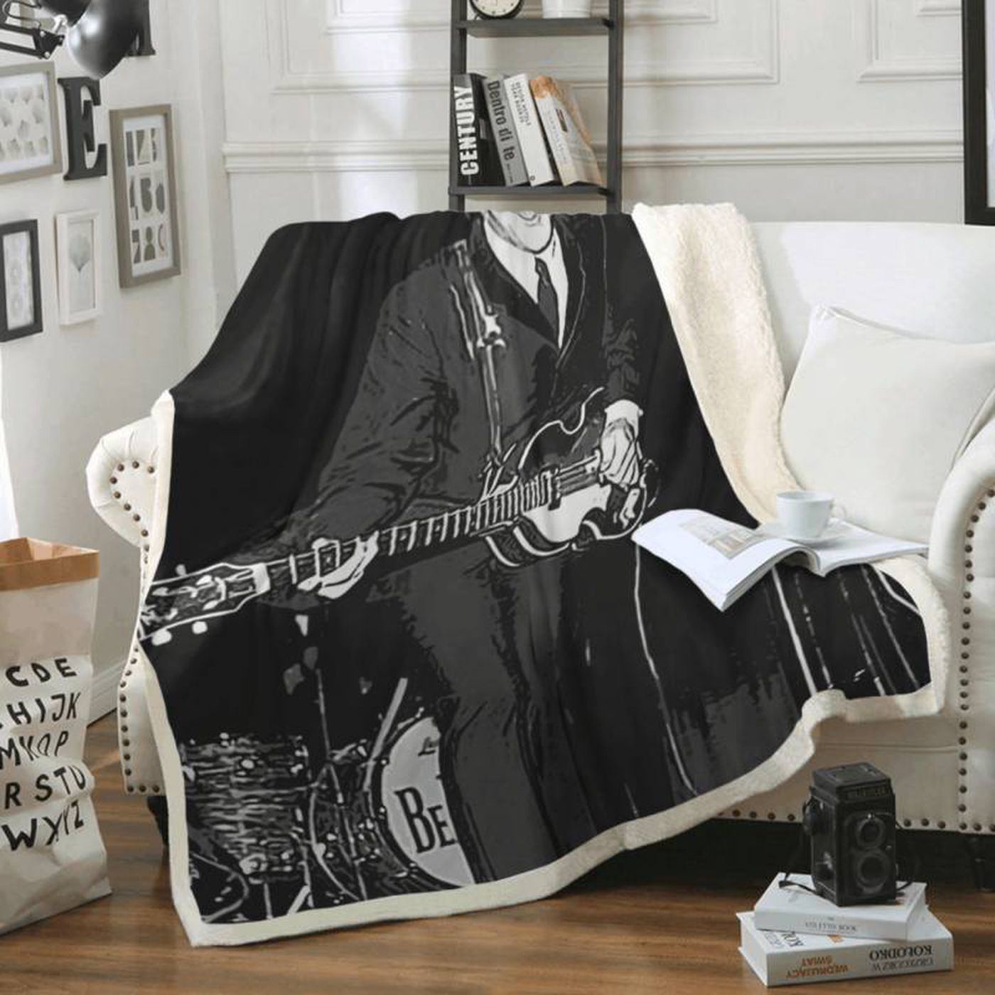 Beatles Band Art Fleece Blanket by Paul McCartney: Perfect for Fans – Limited Edition