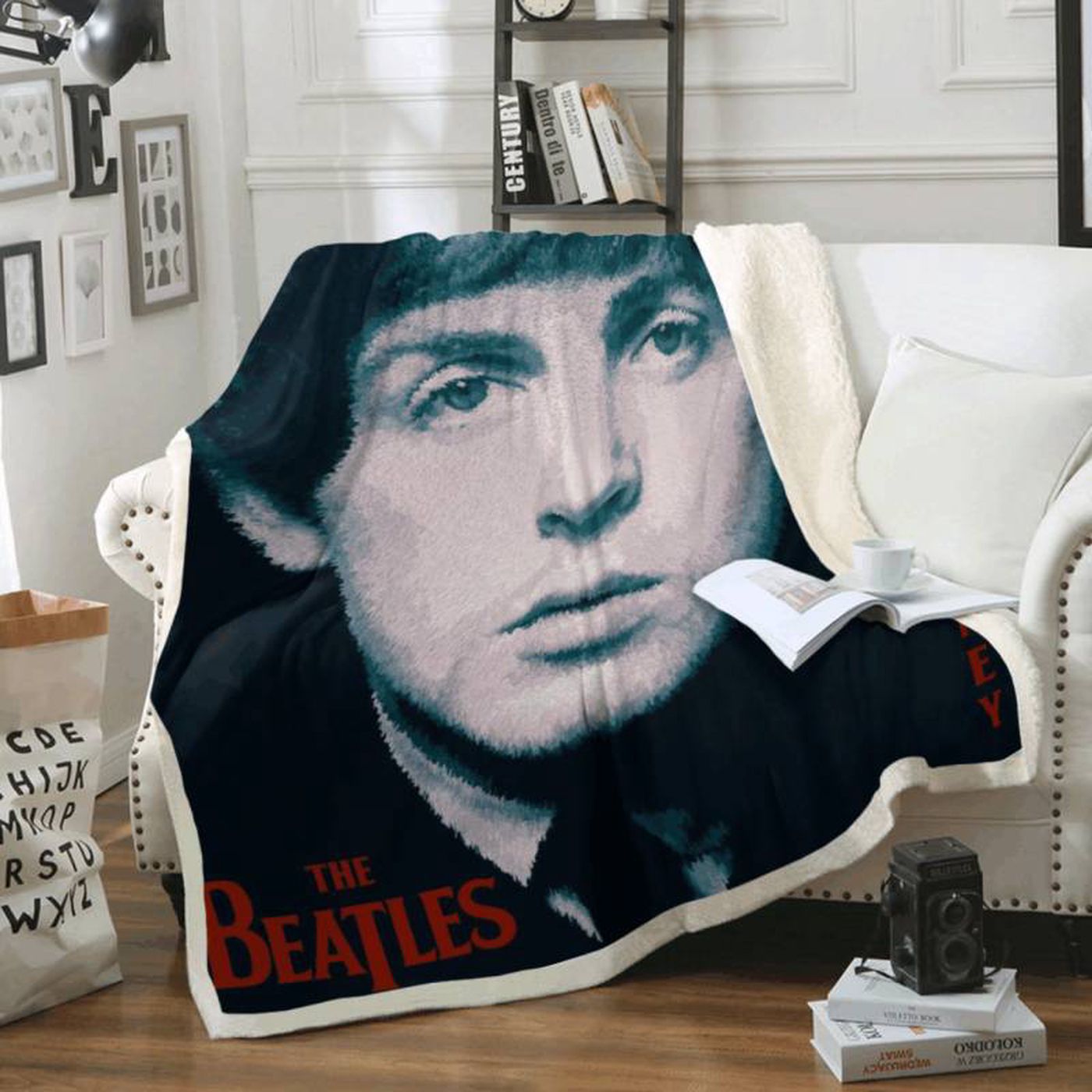 Paul McCartney – The Beatles Art Fleece Blanket: A Must-Have for Beatles Lovers!