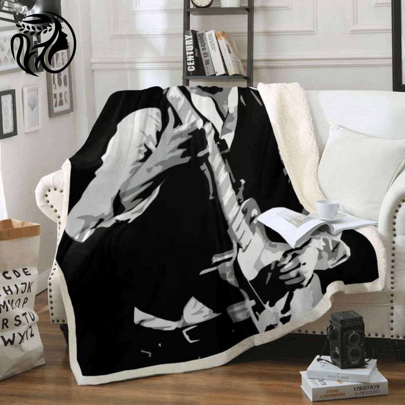 Beatles Pop Art Fleece Blanket by Paul McCartney - Must-Have for Beatles Lovers!