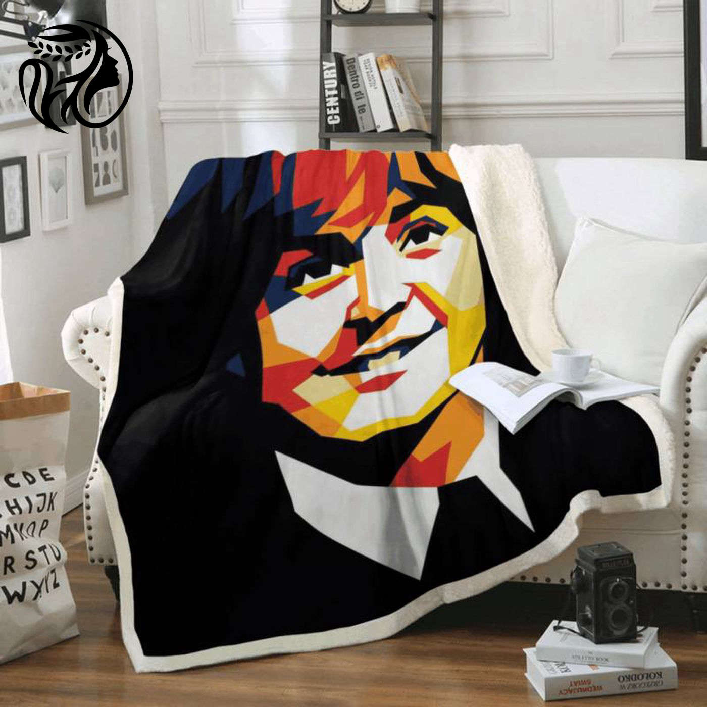 Paul McCartney Beatles PopArt Fleece Blanket: A Must-Have for Beatles Lovers!