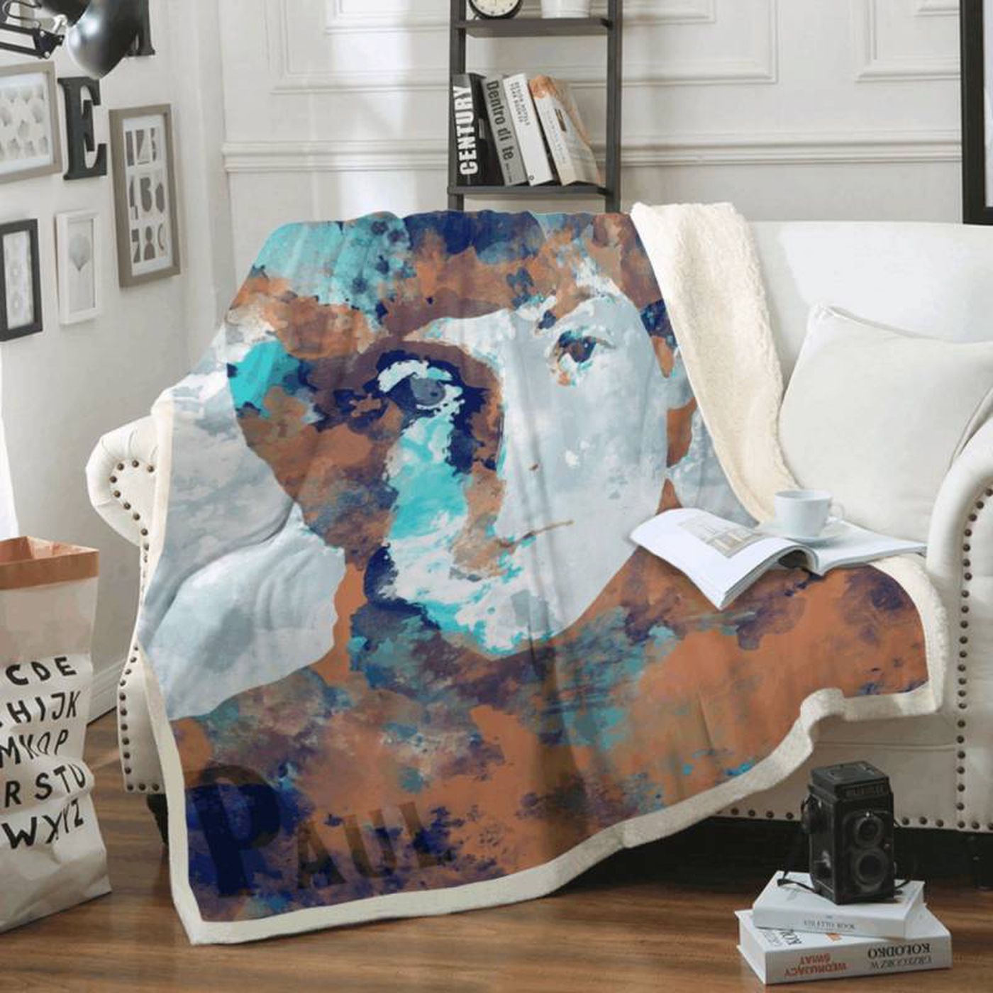 Cozy Up with Paul McCartney – The Beatles Rock Band Fleece Blanket: A Must-Have for Music Lovers!