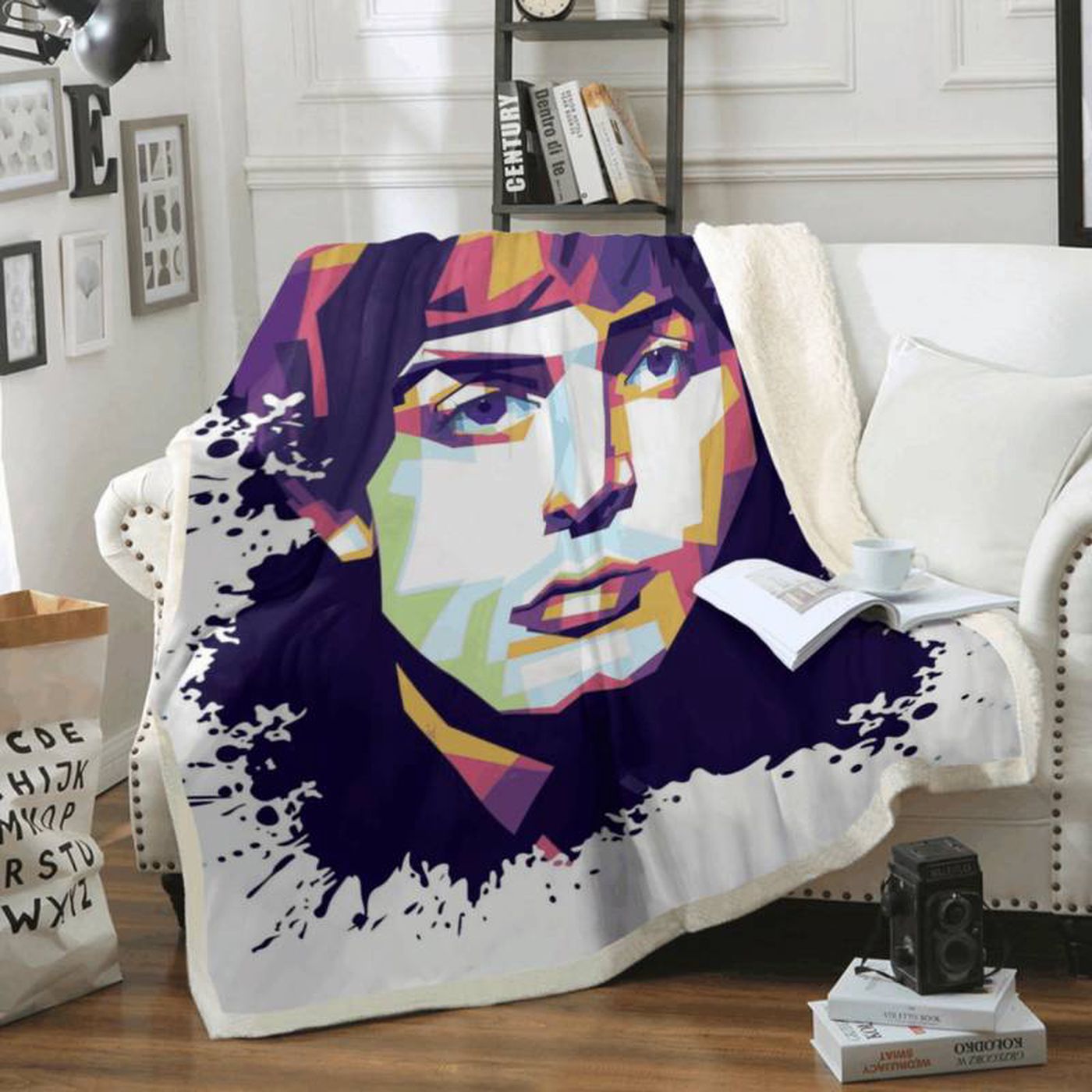 Cozy Up with Paul McCartney – The Beatles Rock Band Fleece Blanket for Passionate Fans