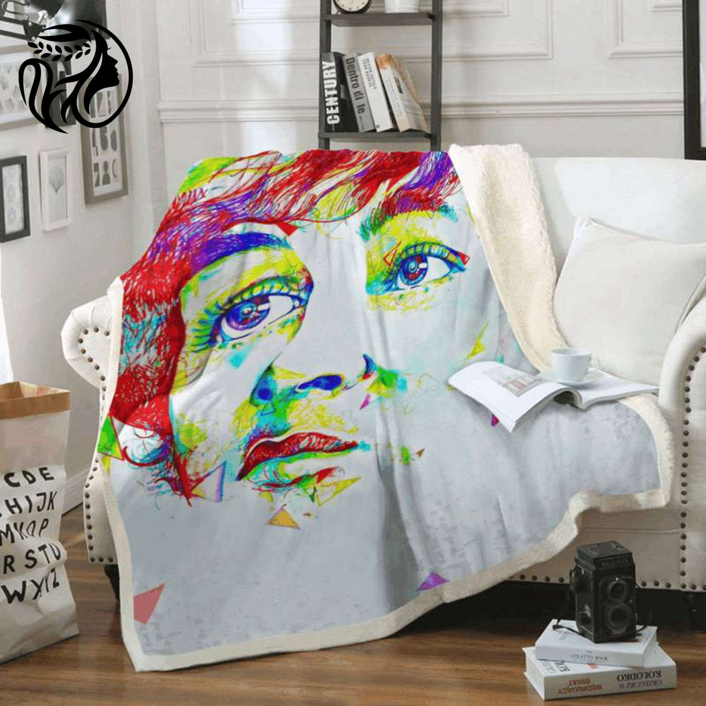 Rock Band Legend: Paul McCartney Beatles Art Fleece Blanket – Cozy Beatles Memorabilia