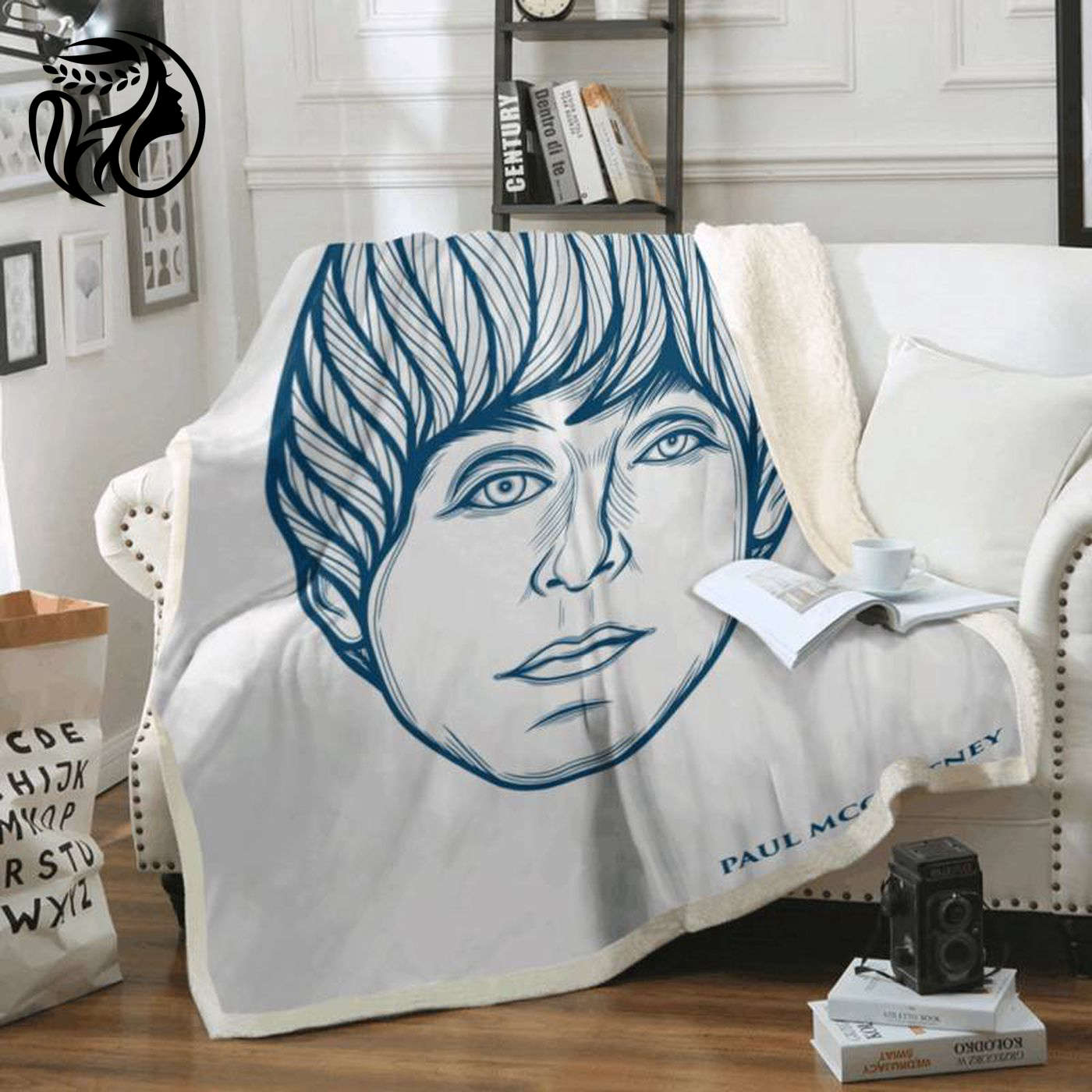 Beatles Song Album Art Fleece Blanket by Paul McCartney: Cozy Tribute to Iconic Music – Limited Edition!