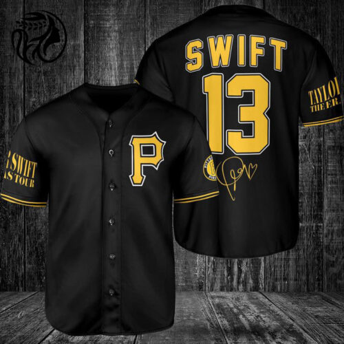 Pittsburgh Pirates Taylor Swift Fan Baseball Jersey  – Gift for Men Women