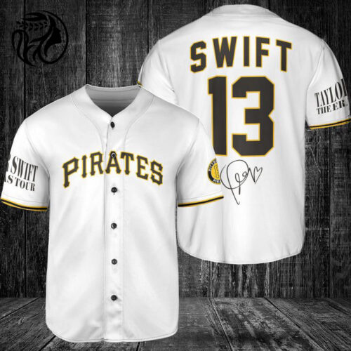 Pittsburgh Pirates Taylor Swift Fan Baseball Jersey  - Gift for Men Women
