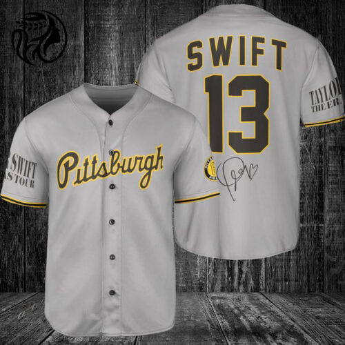 Pittsburgh Pirates Taylor Swift Fan Baseball Jersey  - Gift for Men Women