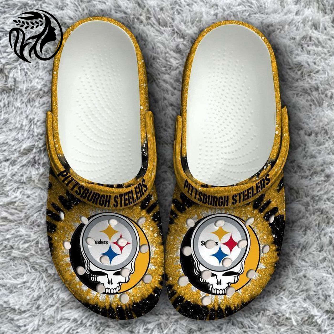 Pittsburgh Steelers Grateful Dead Classic Unisex Classic Clogs For Fans Unisex Gifts 2024