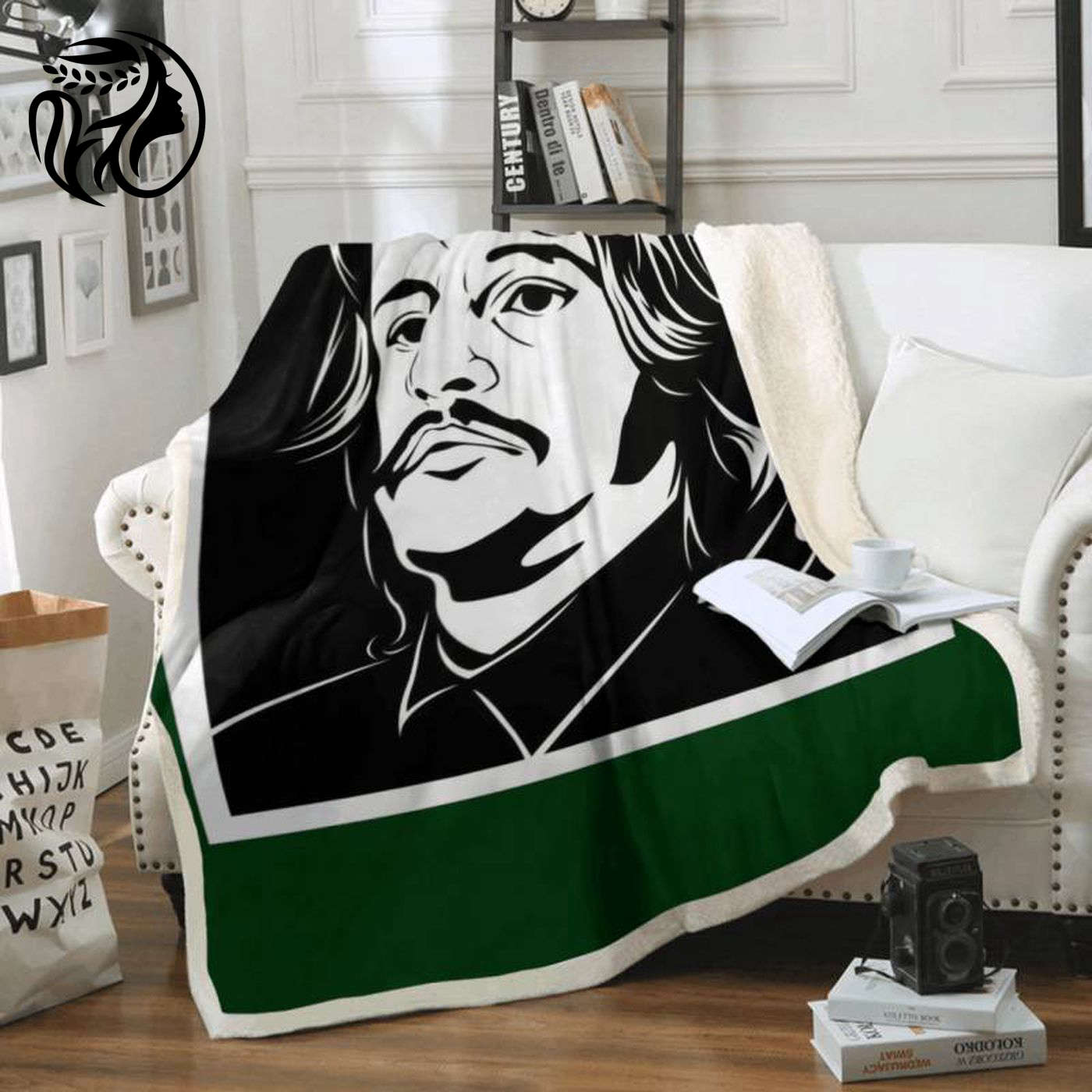 Ringo Starr Let It Be - The Beatles Art Fleece Blanket: Cozy Up in Iconic Fab Four Style!
