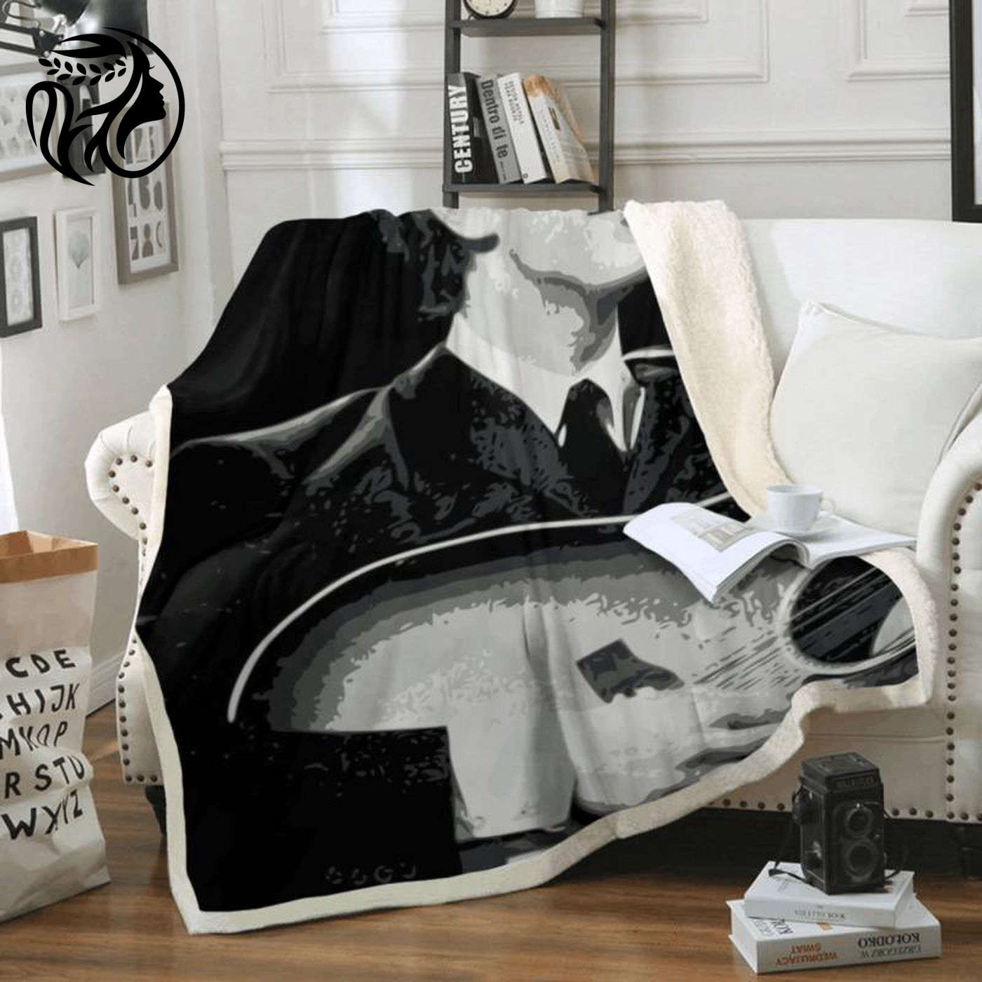 Ringo Starr Beatles Legend Fleece Blanket – Rock Band Art for Ultimate Comfort