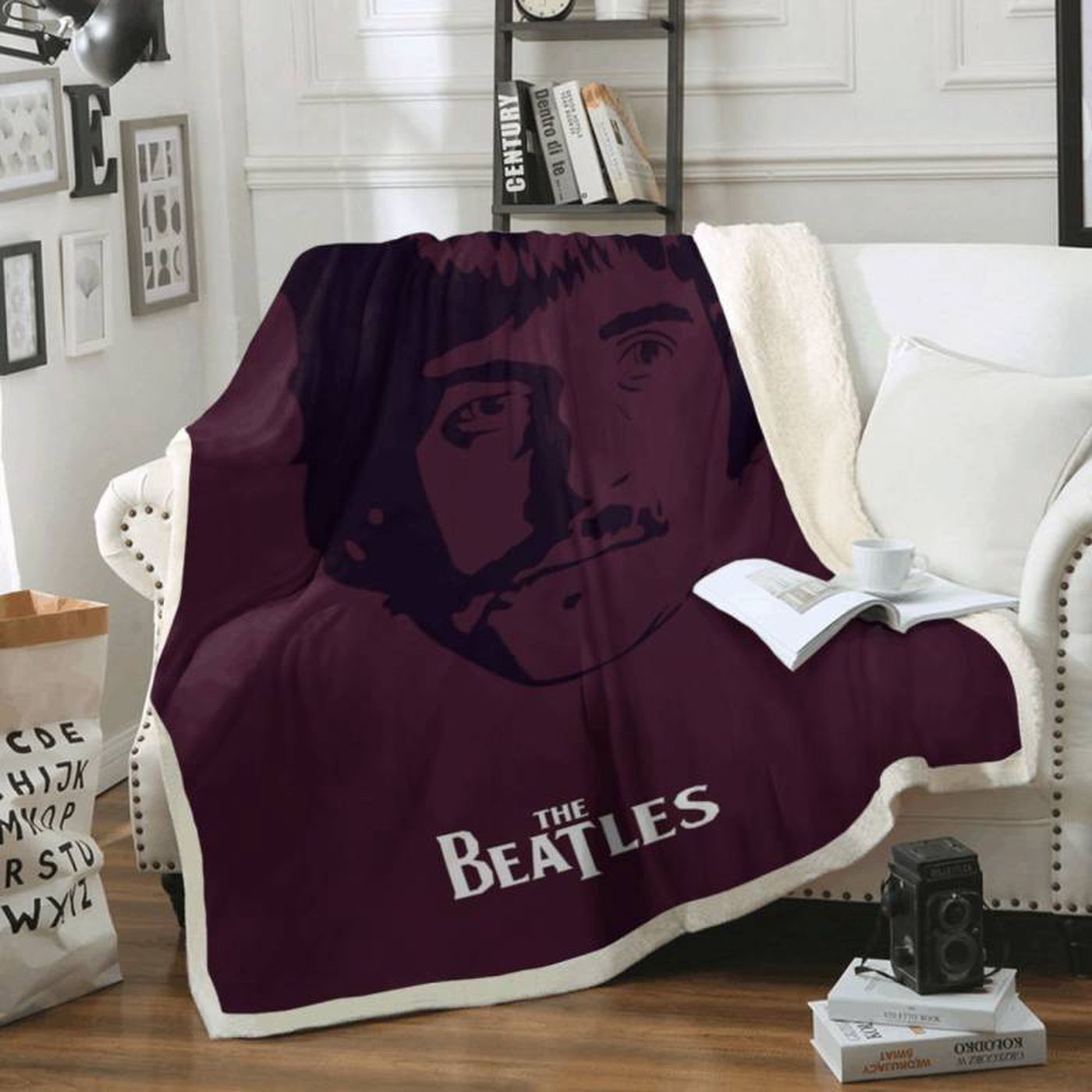 Beatles Song Art Fleece Blanket by Ringo Starr – Cozy & Iconic Memorabilia