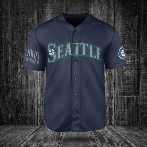 Seattle Mariners Taylor Swift Fan Baseball Jersey  – Gift for Men Women