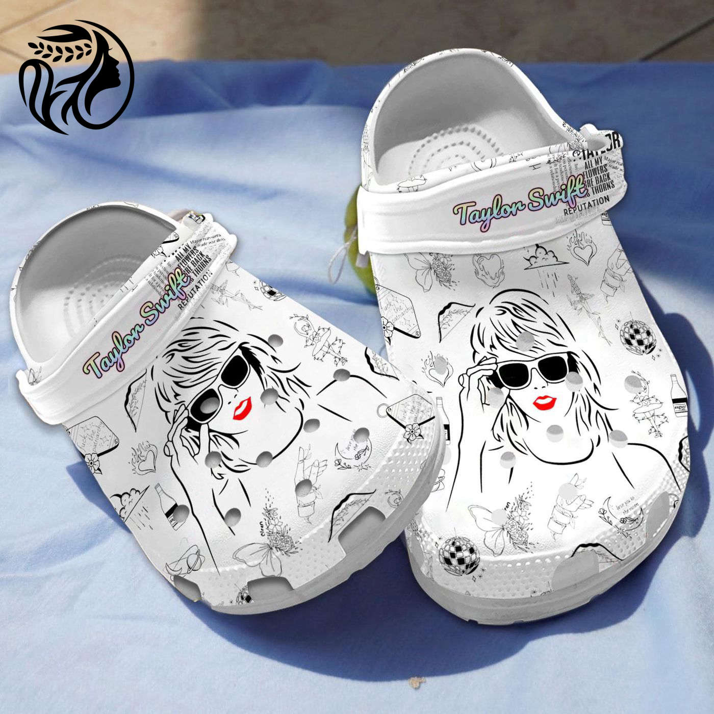 Shop Soft & Durable Taylor Swift White Slippers – Best Price & Quality
