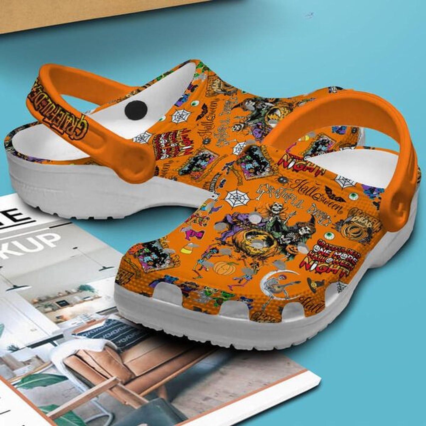 Special And 3d Printed Grateful Dead Clogs For Kids & Adults Special And 3d Printed Grateful Dead Clogs For Kids & Adults