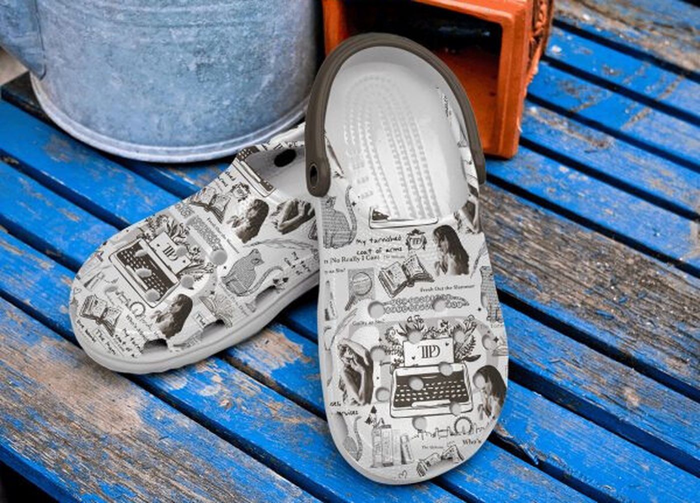 Unique Tortured Poets Taylor Swift Clogs: Ideal Gift for Swifties Unique Tortured Poets Taylor Swift Clogs: Ideal Gift for Swifties