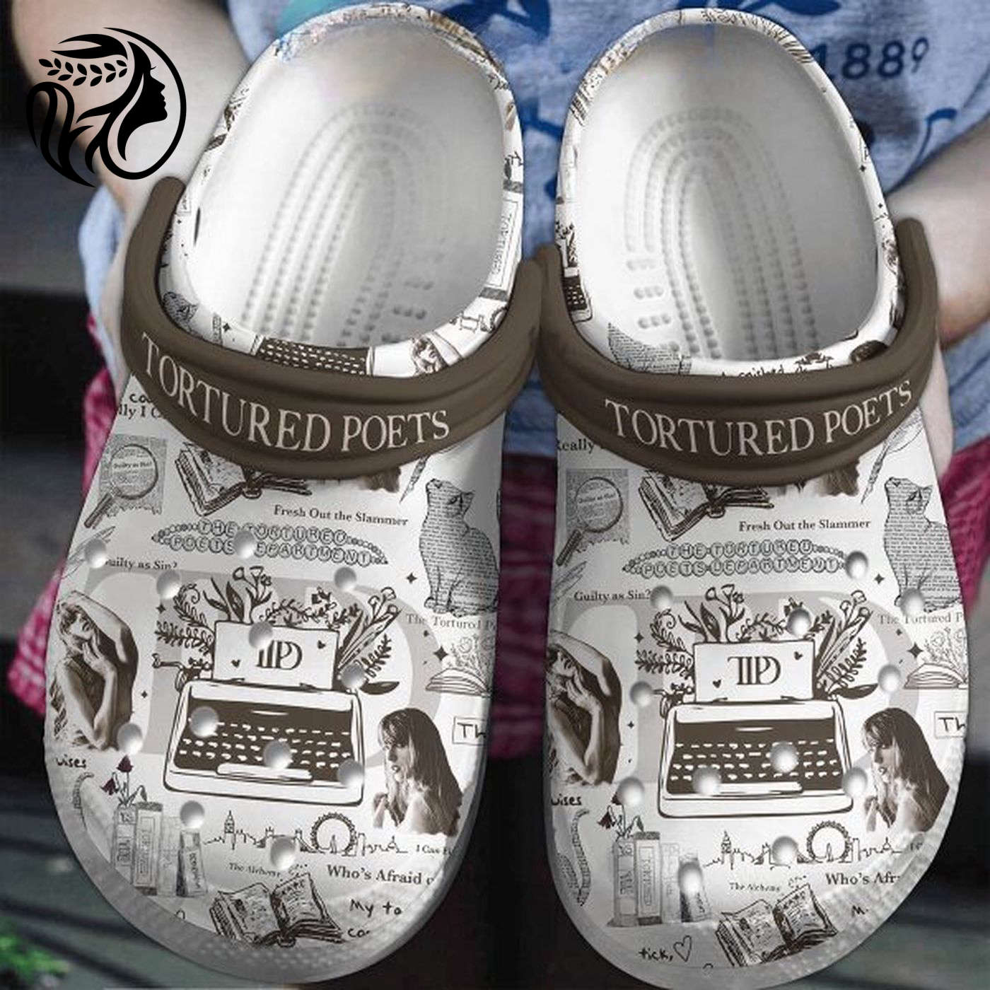 Unique Tortured Poets Taylor Swift Clogs: Ideal Gift for Swifties