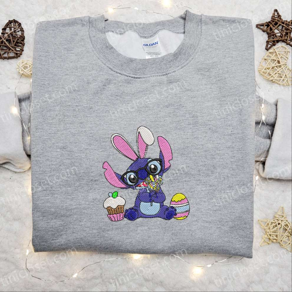 Stitch Easter Bunny Lollipop Shirt Disney Characters Hoodie – Perfect Thanksgiving Gift Idea
